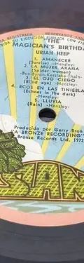 Disco Vinilo Uriah Heep The Magicians Birthday Polydor 1973 Estándar — Audio vintage, años 70s (foto 7)