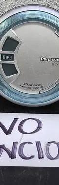Discman Panasonic Sl-sx430 Cd/mp3 Retro No Funciona Para Pz Plateado Con Azul — Audio vintage, años NOW