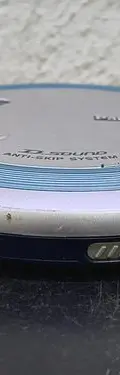 Discman Panasonic Sl-sx430 Cd/mp3 Retro No Funciona Para Pz Plateado Con Azul — Audio vintage, años NOW (foto 4)