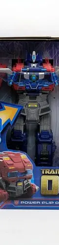 Figura D Acción Power Flip Optimus Prime Transformers Hasbro — Coleccionables vintage, años NOW (foto 2)