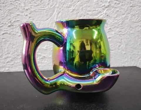 Taza Para Café O Té Tornasol Multicolor Smok Asar Y Tostar  Tornasol Multicolor Taza Multicolor Smok