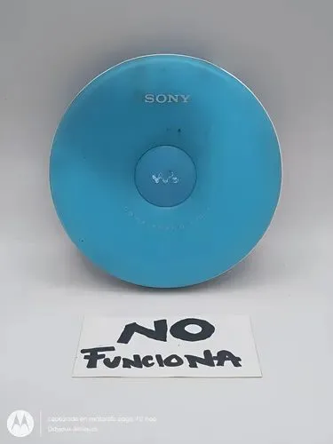 Discman Reproductor Portatil Sony Walkman D-ej001 No Sirve Agua — Audio vintage, años 90s