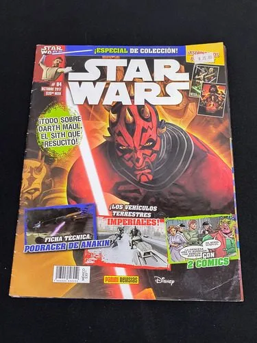 Revista Star Wars Disney Panini #04 Oct 2017 Original — Coleccionables vintage, años NOW