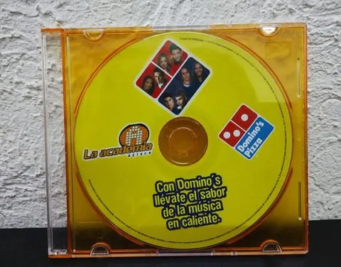 Cd Promocional Domino's Pizza - La Academia 1ra Generación  Estándar