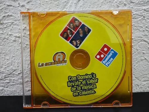 Cd Promocional Domino's Pizza - La Academia 1ra Generación  Estándar — Audio vintage, años NOW