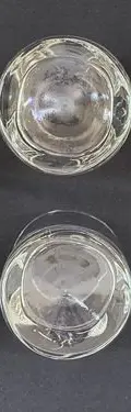 Set Vasos De Whisky Torcido Old Fashion Cristal Vintage 6pz Transparente — Coleccionables vintage (foto 8)