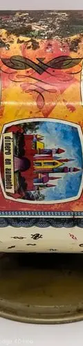 Alcancía Lámina Pato Donald Antigua Disney Monte De Piedad Antigua Alcancía Lámina Pato Donald Disney Monte De Piedad Azul Acero