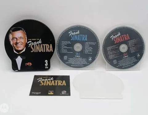 Cd Metal Box Set The Best Of Frank Sinatra 2008 Incompleto Edición Limitada
