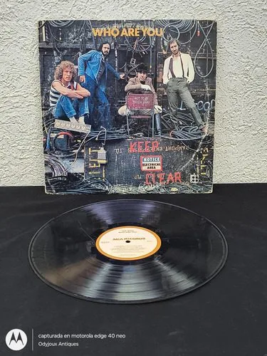 Disco Lp Acetato The Who Who Are You Mca Records 1976 Usa Estándar — Audio vintage, años 70s