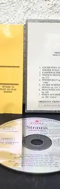 Cd Gran Vals Orquesta Vienna Volksoper J.strauss 1994 Aleman — Audio vintage, años 90s