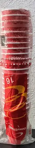 Vasos Navideños Coca Cola Unicel Convermex Vintage 20-pack Rojo — Coleccionables vintage, años NOW (foto 9)