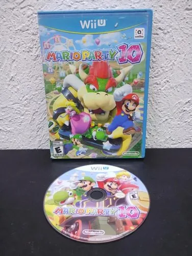 Mario Party 10 Para Wii U Nintendo Usado Original — Gaming vintage