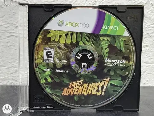 Videojuego Kinect Adventures! Para Xbox 360 Solo Disco Orig — Gaming vintage, años NOW