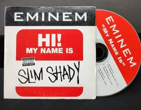 Cd Eminem - Hi! My Names Is Slim Shady Single 1999 Usa Sencillo