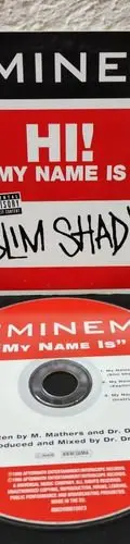Cd Eminem - Hi! My Names Is Slim Shady Single 1999 Usa Sencillo — Audio vintage, años 90s (foto 2)
