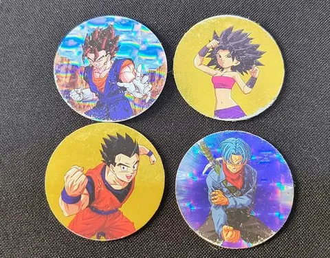 Tazos Dragon Ball Super Sabritas 4-pack Lote Original