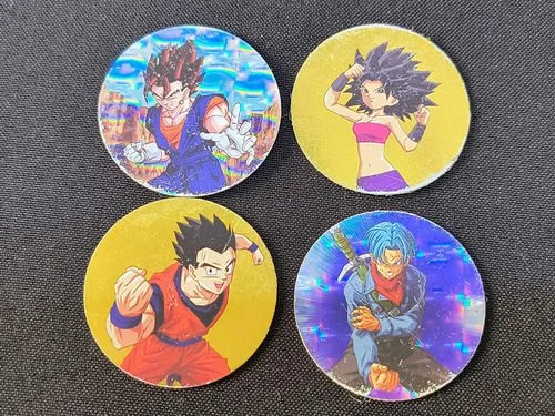Tazos Dragon Ball Super Sabritas 4-pack Lote Original — Coleccionables vintage, años NOW