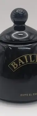 Tetera Mini Baileys De Cerámica Promocional De Colección 9cm Negro