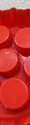 Molde Para Hielo Coca Cola De Colección En Forma Corcholata Rojo — Coleccionables vintage (foto 7)