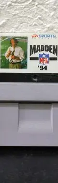Madden Nfl 94 Snes Super Nintendo Juego Original — Gaming vintage, años 90s (foto 2)