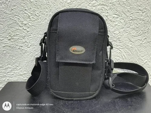 Bolso Estuche Para Cámara Lowepro Z30 Con Correa Original Negro — Coleccionables vintage