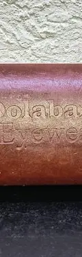 Estuche Rígido Para Lentes Dolabany Eyewear De Piel Original Café — Coleccionables vintage