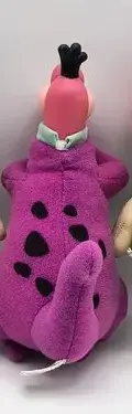 Lote 3 Peluches Los Picapiedra 1994 Hanna Barbera Holanda Violeta — Coleccionables vintage, años 90s (foto 2)