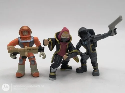 Lote Figuras Fortnite Battle Royal Dark Collection 3pz Orig — Coleccionables vintage, años NOW