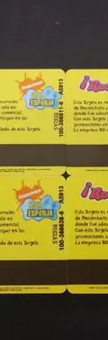 Tarjetas 4-pack Bob Esponja Coleccionables Retro Recorcholis — Coleccionables vintage, años NOW (foto 2)