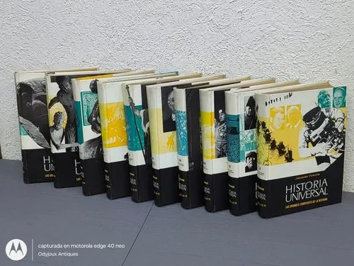 Historia Universal Jacques Pirenne Grolier 10 Tomos 1980 — Coleccionables vintage, años 80s