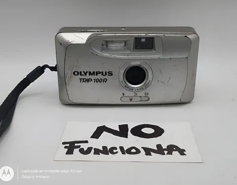 Cámara Analógica Olympus Trip 100r No Funciona Para Reparar Dorado