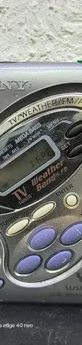 Sony Walkman Wm-fx281 Tv Tuner Weather Band Fm/am Cassette — Audio vintage, años 90s (foto 3)