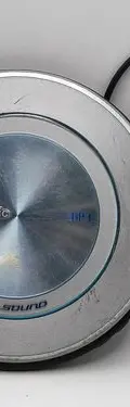 Discman Panasonic Sl-ct520 Cd/mp3 Y Convertidor D Batería Aa Plateado Con Azul — Audio vintage, años 90s