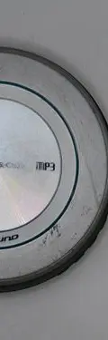 Discman Panasonic Sl-ct520 Cd/mp3 Y Convertidor D Batería Aa Plateado Con Azul — Audio vintage, años 90s (foto 2)