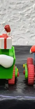 Figuras Tren Navideño Ricolino De Los 90's Vagon Lote 2-pack — Coleccionables vintage, años 90s (foto 5)