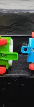 Figuras Tren Navideño Ricolino De Los 90's Vagon Lote 2-pack — Coleccionables vintage, años 90s (foto 8)