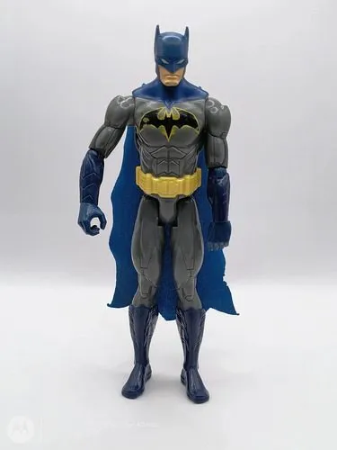 Figura Batman Dc Comics Mattel Super Hero Capa Azul 30cm