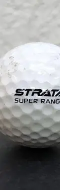 Pelota De Golf Strata Super Range Original Usada Blanco — Coleccionables vintage