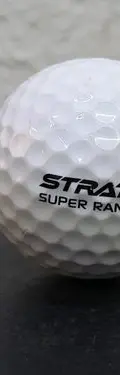 Pelota De Golf Strata Super Range Original Usada Blanco — Coleccionables vintage (foto 2)