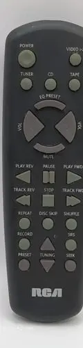 Control Remoto Rca Mini System Cd Stereo Crk-291 Original — Audio vintage, años 90s