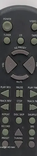 Control Remoto Rca Mini System Cd Stereo Crk-291 Original — Audio vintage, años 90s (foto 10)
