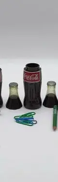 Lote Botellitas Escolares Coca Cola 6-pack 1995 Con Detalle — Coleccionables vintage, años 90s