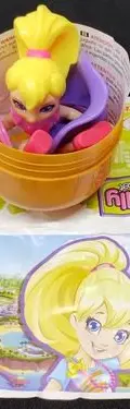 Polly Pocket Muñeca Figura Huevo Kinder Gigante Año 2015 — Coleccionables vintage, años NOW (foto 2)