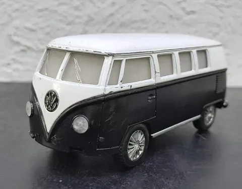Volkswagen Classical Bus 1962 Kt5060 1:32 Kinsmart Original Negro