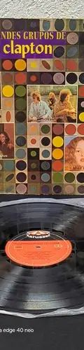 Disco Vinilo Los 3 Grandes Grupos De Eric Clapton 1972 Estándar — Audio vintage, años 70s