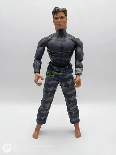 Max Steel Night Security Force Solo Muñeco Mattel 1998 Retro