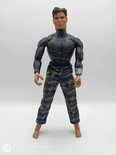 Max Steel Night Security Force Solo Muñeco Mattel 1998 Retro — Coleccionables vintage, años 90s