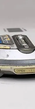 Discman Sony Cd Walkman Radio Fm/am Mp3 D-nf430 Original Plateado Con Blanco