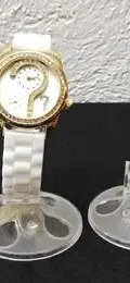 Exhibidores Para Reloj Sencillos De Plástico 5pz Usado — Coleccionables vintage
