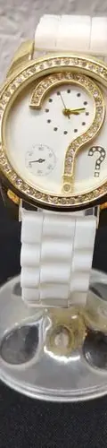 Exhibidores Para Reloj Sencillos De Plástico 5pz Usado — Coleccionables vintage (foto 9)